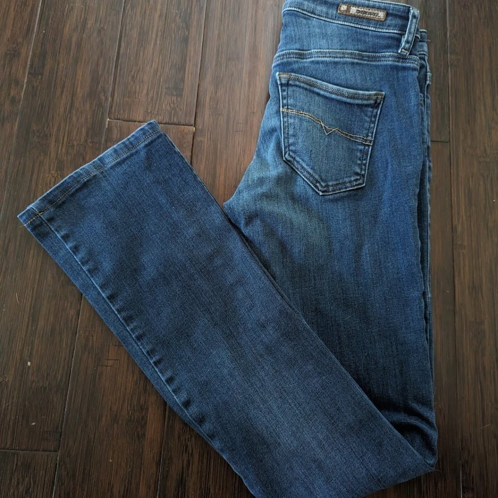 Diesel Doris-B Super Slim Bootcut Jeans - Picture 3 of 6